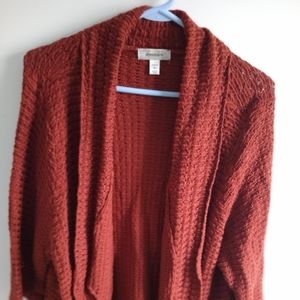 Brunt orange sweater